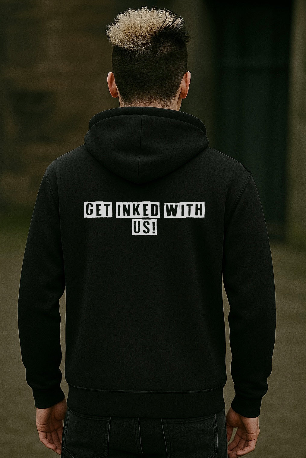 Unisex Ink Fest Black Hoodie