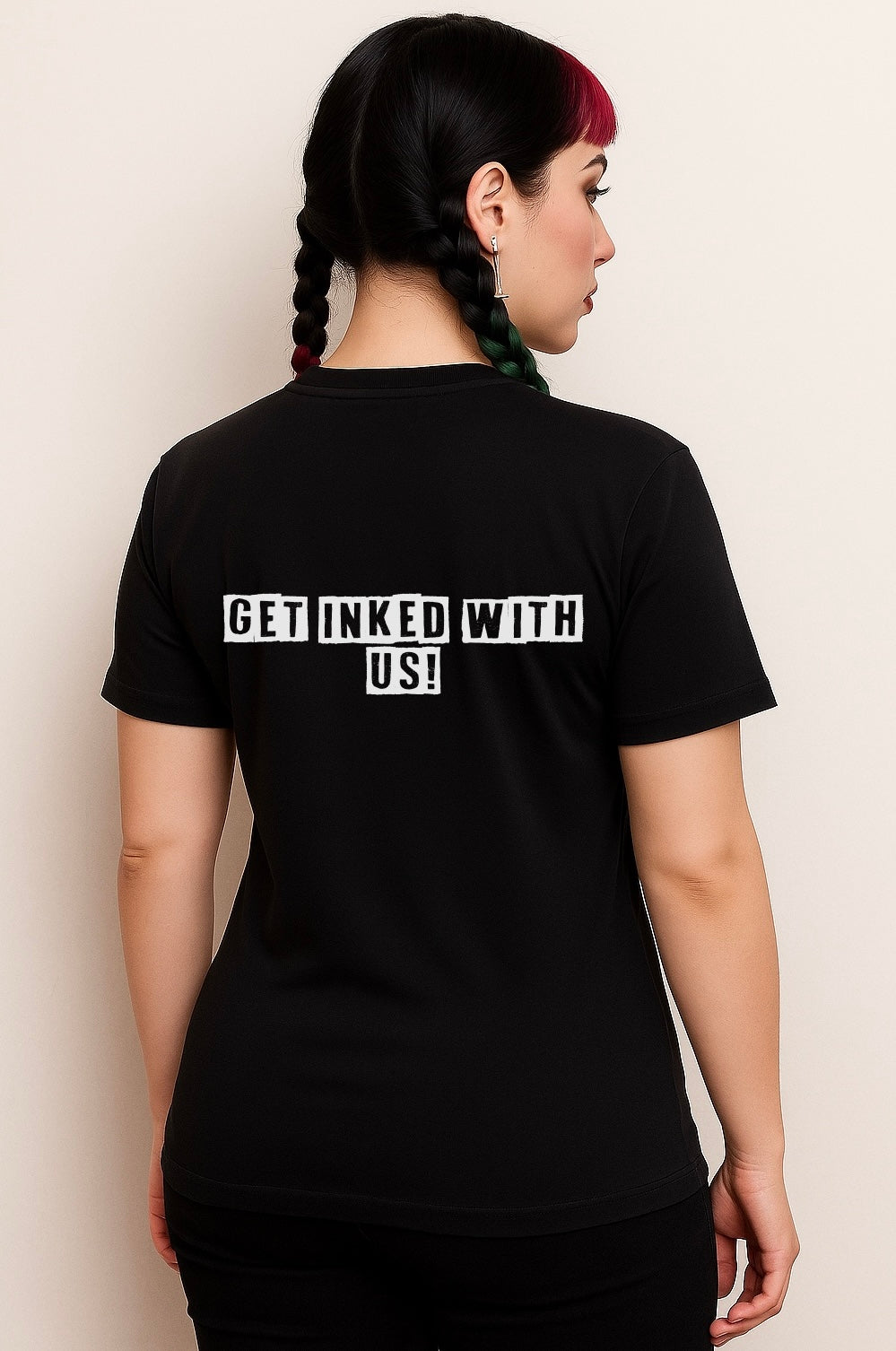 Unisex Ink Fest Black T-Shirt
