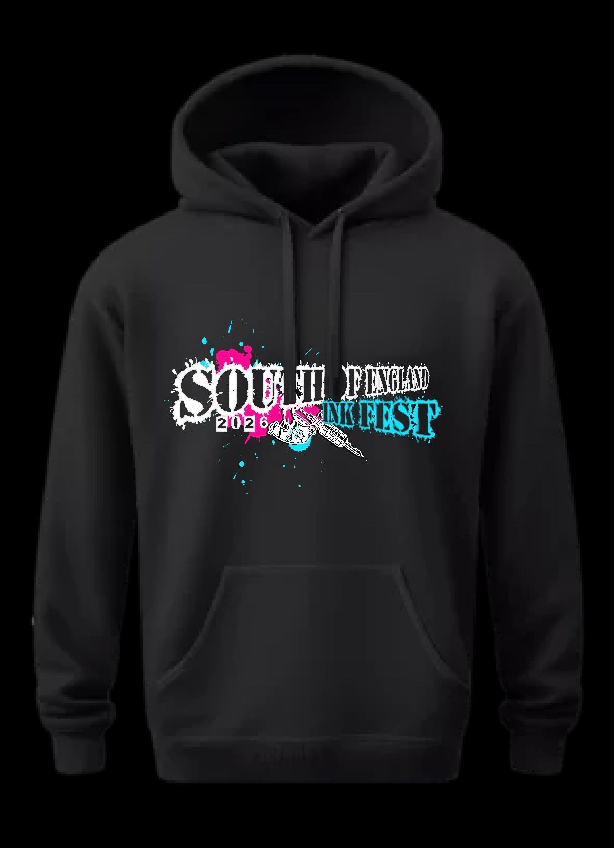 Unisex Ink Fest Black Hoodie