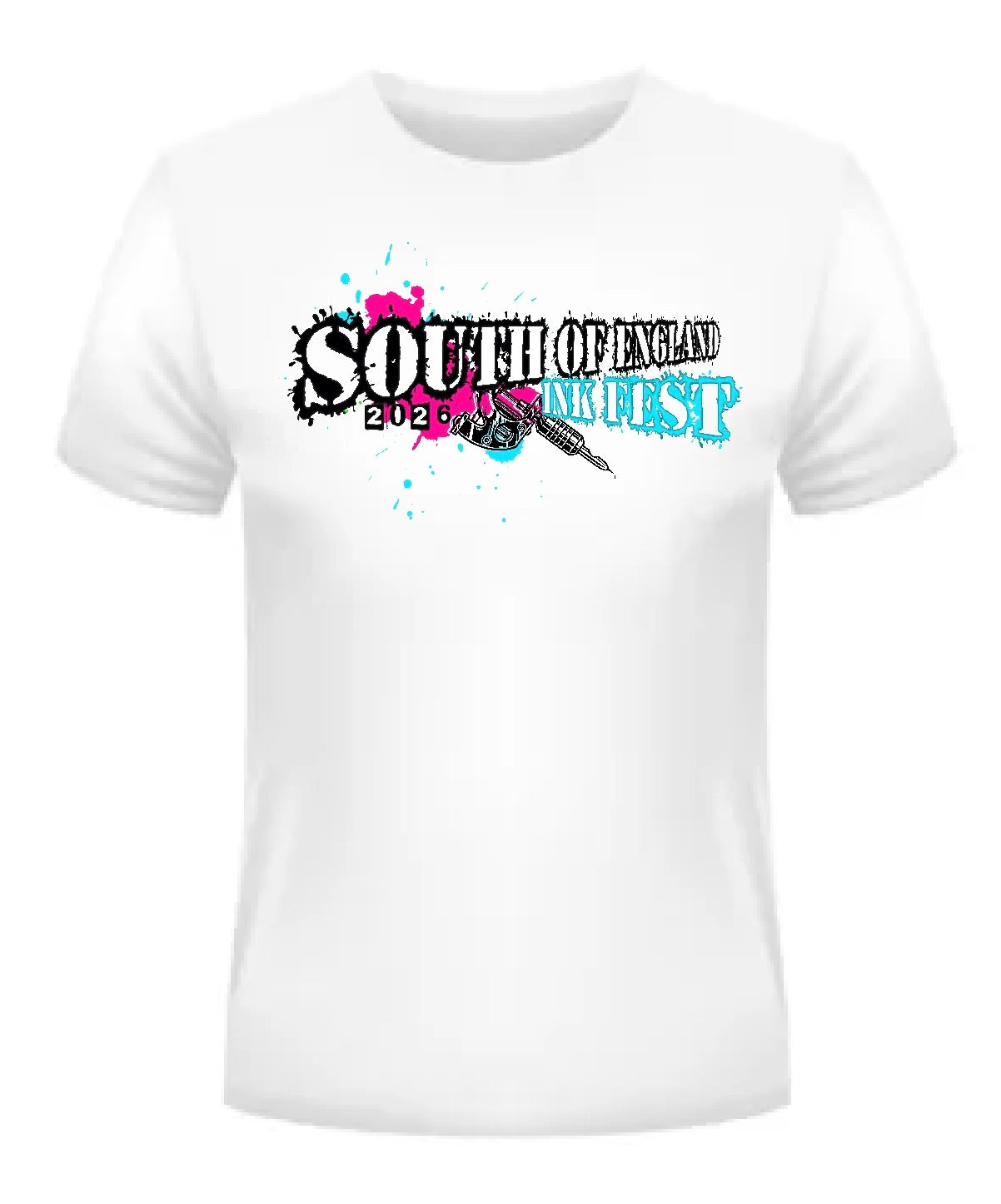 Unisex Ink Fest White T-Shirt
