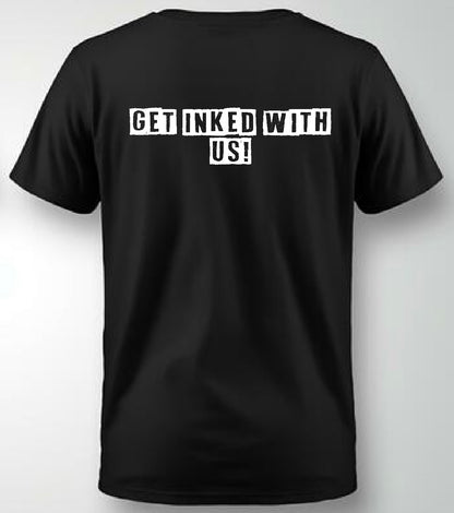 Unisex Ink Fest Black T-Shirt