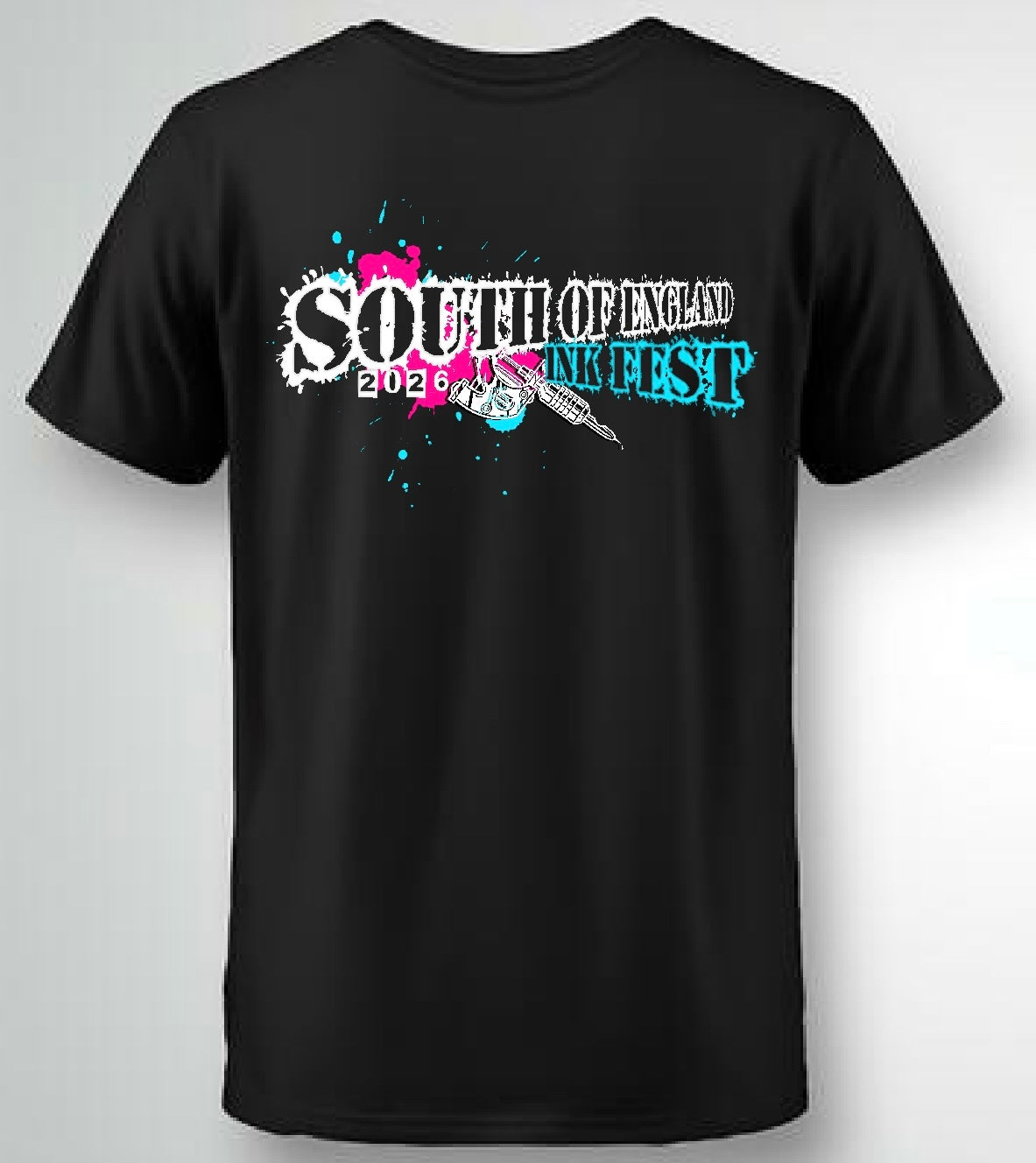Unisex Ink Fest Black T-Shirt