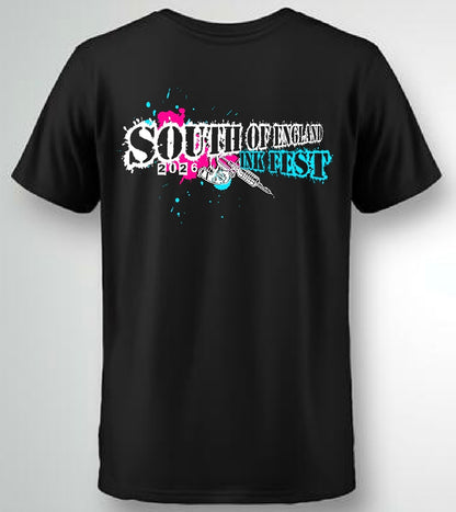 Unisex Ink Fest Black T-Shirt