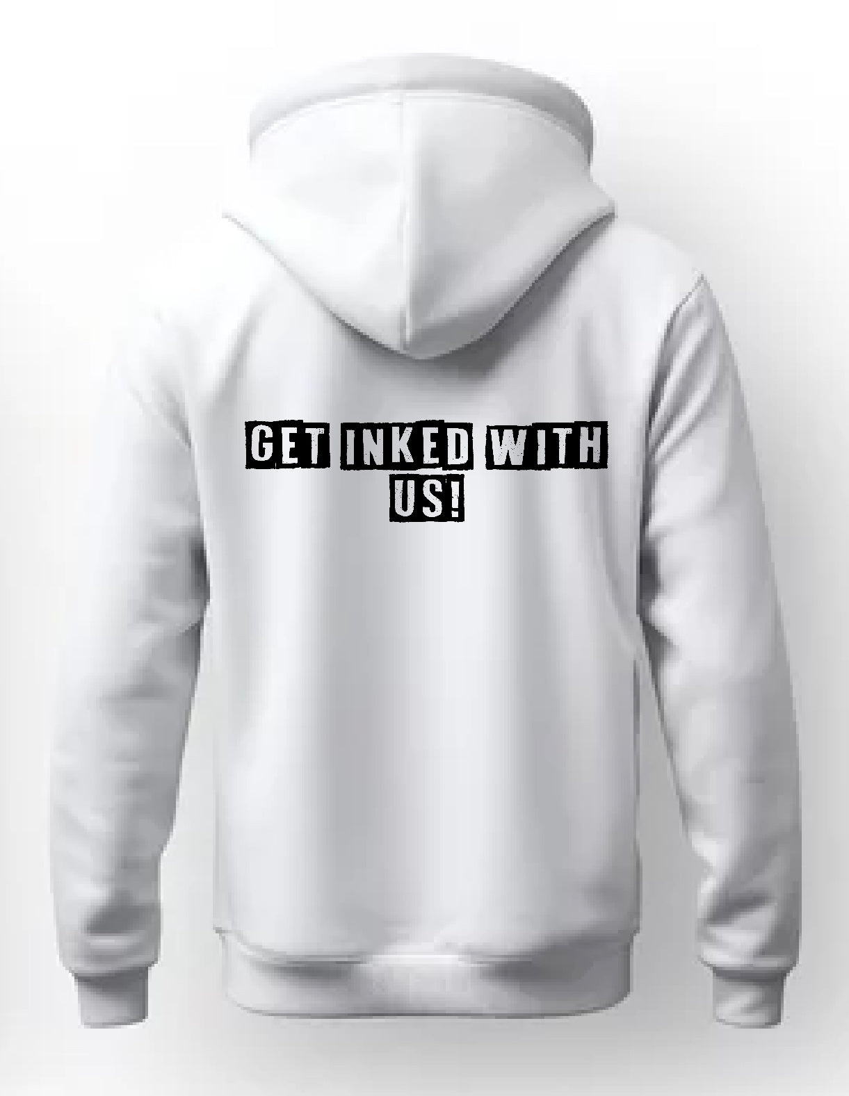 Unisex Ink Fest White Hoodie