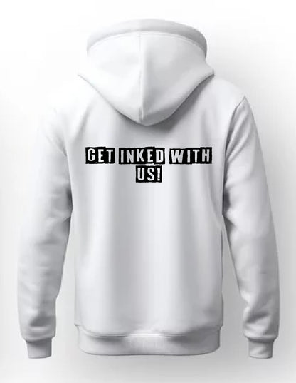 Unisex Ink Fest White Hoodie