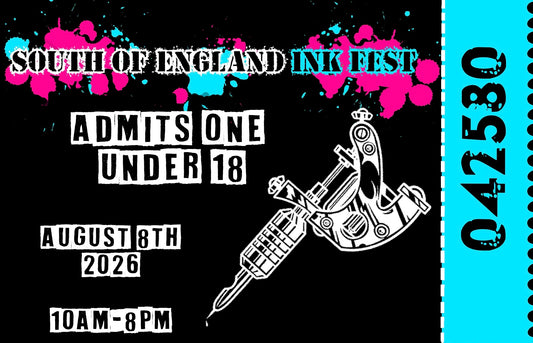 Under 18's day pass Saturday 8th August 2026