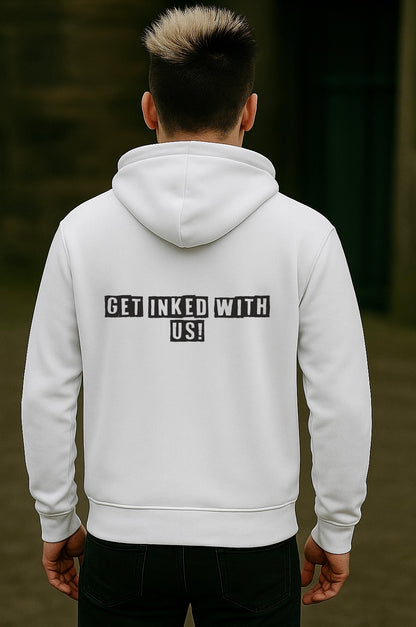 Unisex Ink Fest White Hoodie