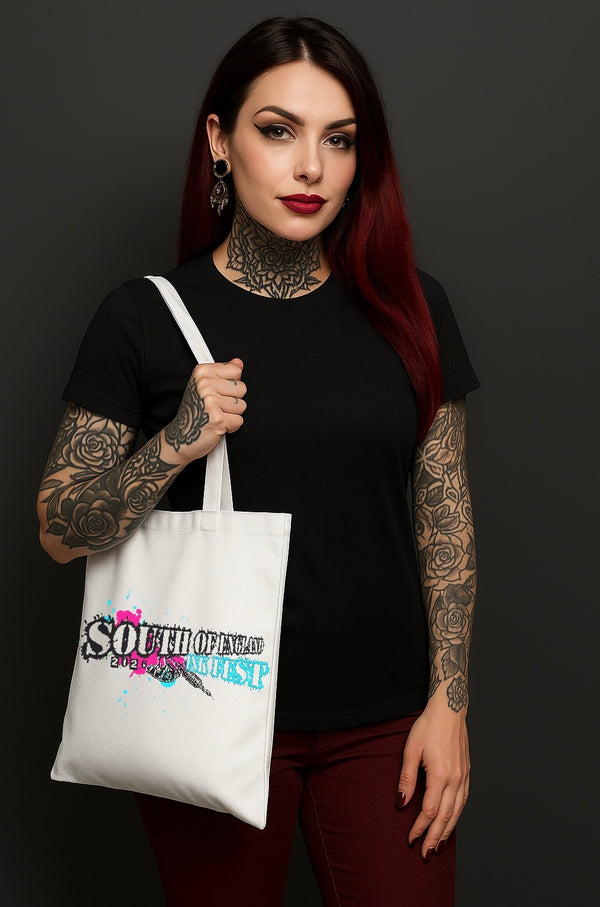 Ink Fest White Tote Bag